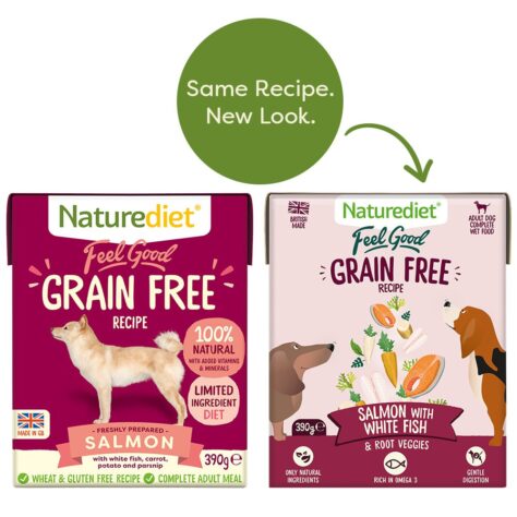 Naturediet Feel Good Grain Free Salmon Wet Dog Food