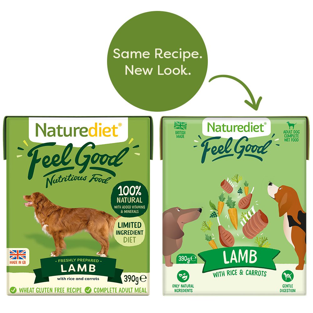 Naturediet Feel Good Lamb Wet Dog Food