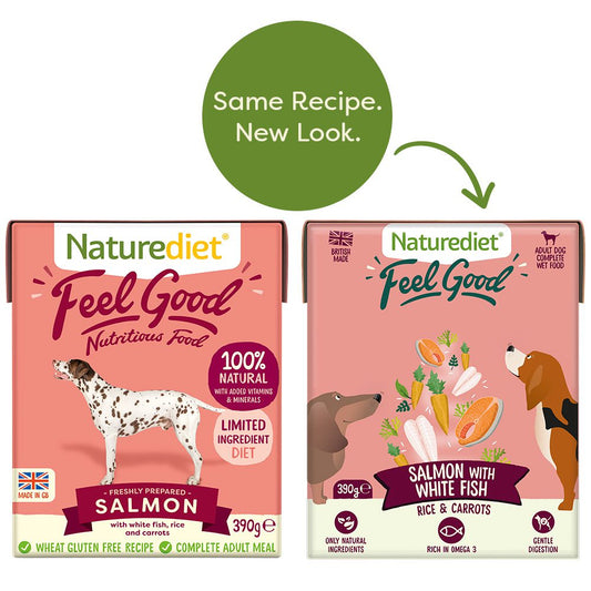 Naturediet Feel Good Salmon Wet Dog Food