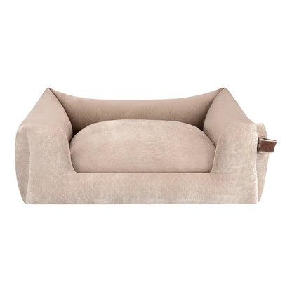 Fantail Mellow Snooze Oat Beige Basket Dog Bed