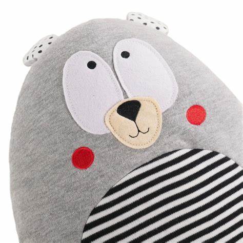 Cupid & Comet Giggling Stripey Bear Dog Toy