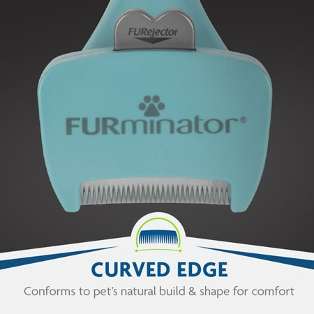 FURminator Undercoat deShedding Tool for Small Long Hair Cat