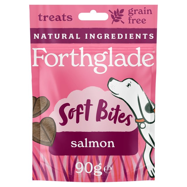 Forthglade Salmon Soft Bite Dog Treats 90g