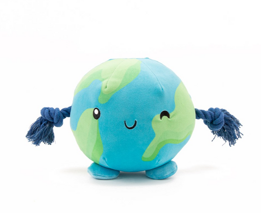 G&S Cosmic Earth Dog Toy 18cm