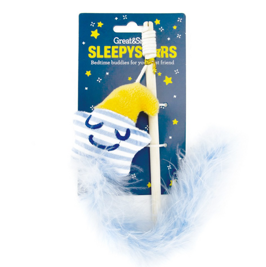 G&S Sleepy Stars Cat Dangler Wand