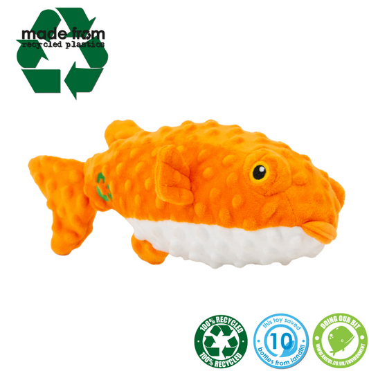 Ancol Puffer Fish Dog Toy