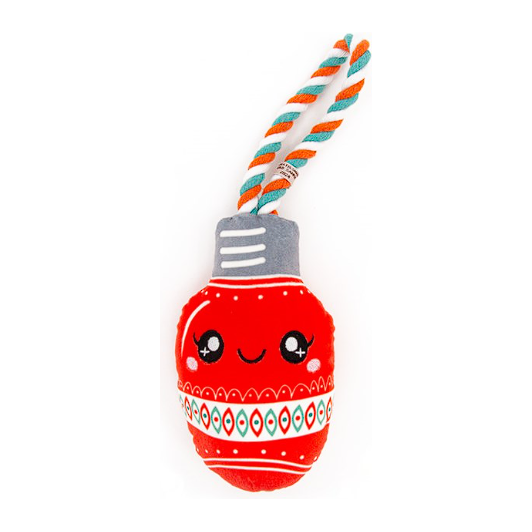 Great&Small Christmas Holiday Red Bulb with Rope 16cm