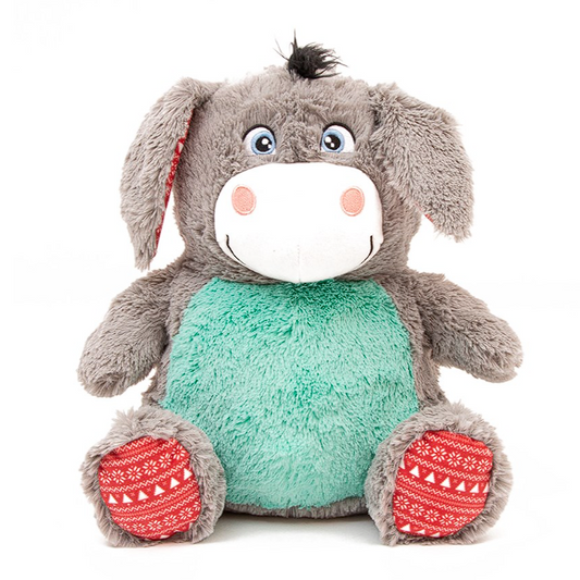 Great&Small Christmas Chunky Donkey Dog Toy 30cm