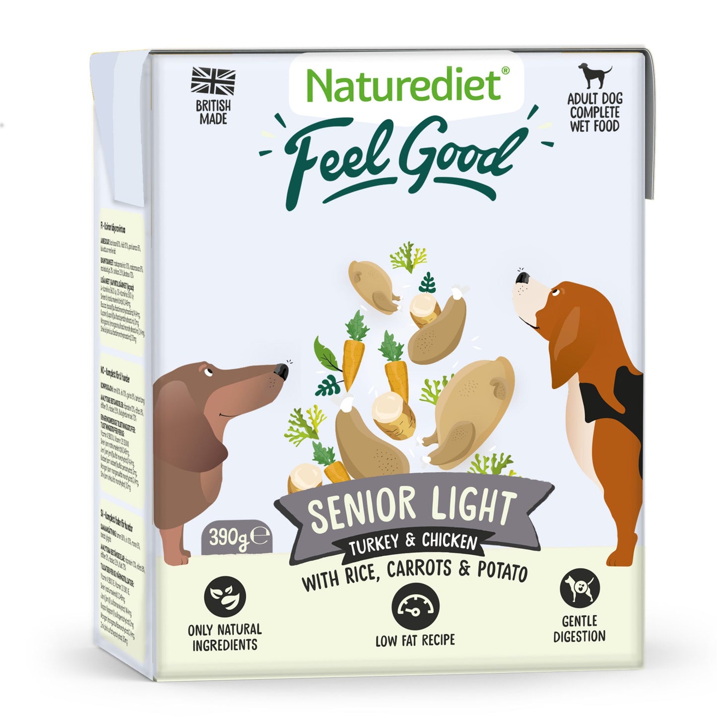 Naturediet Feel Good Senior and Light Wet Dog Food