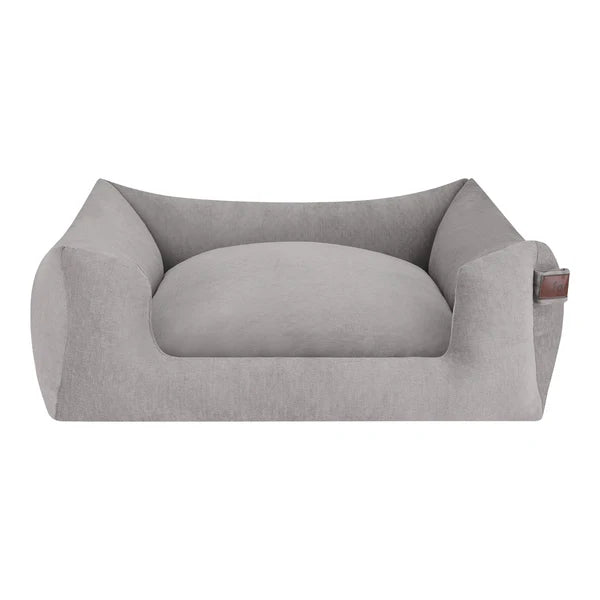 Fantail Mellow Snooze Pearl Grey Basket Dog Bed