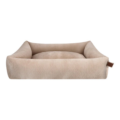 Fantail Mellow Snug Oat Beige Dog Bed