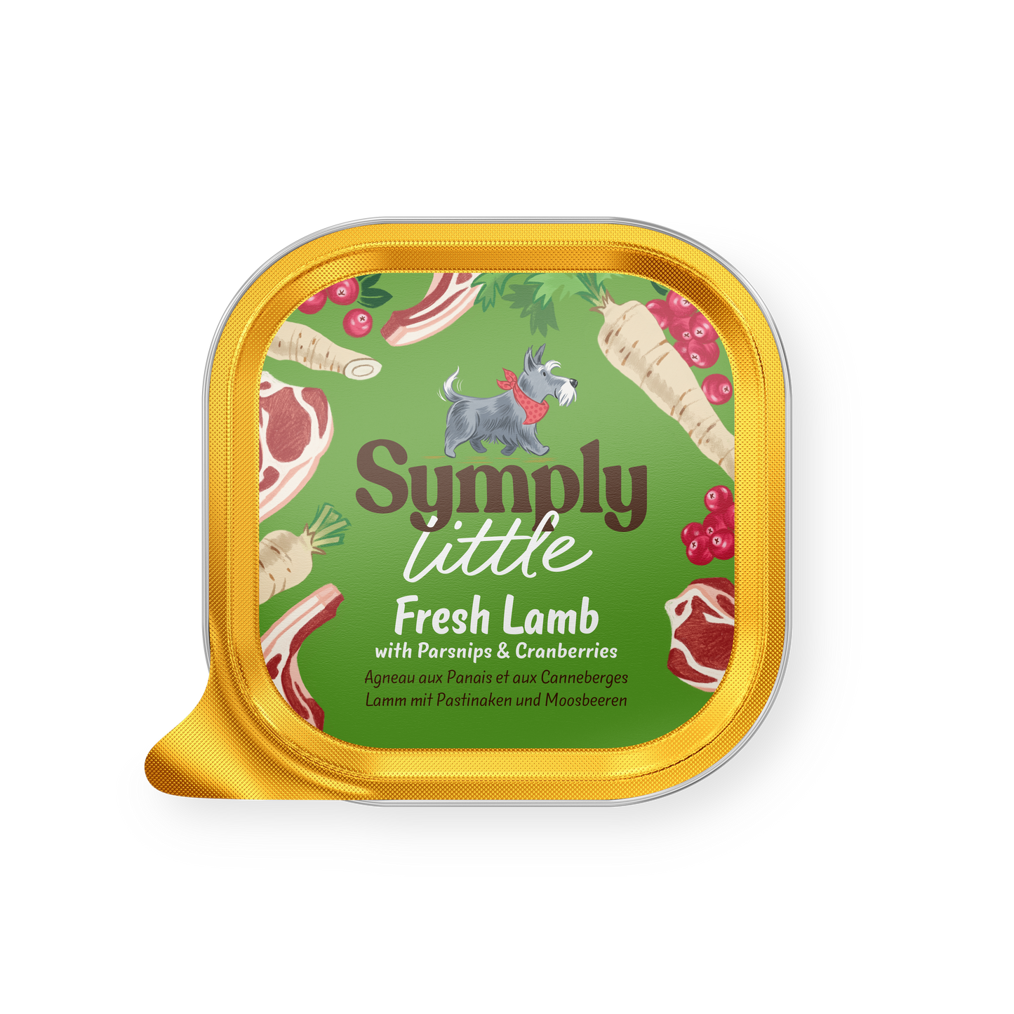 Symply Little Lamb Dog Tray 100g