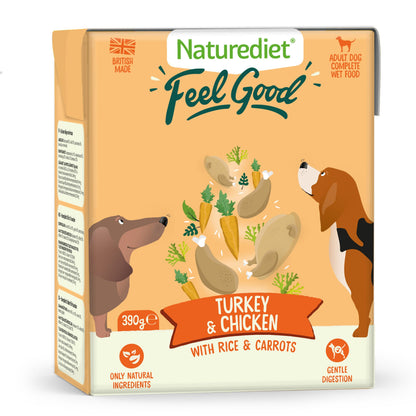 Naturediet Feel Good Turkey & Chicken Wet Dog Food