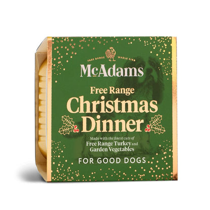 McAdams Free Range Turkey & Veg Christmas Dinner For Dogs