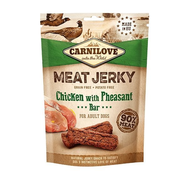 Carnilove Jerky Chicken with Pheasant Bar Treats