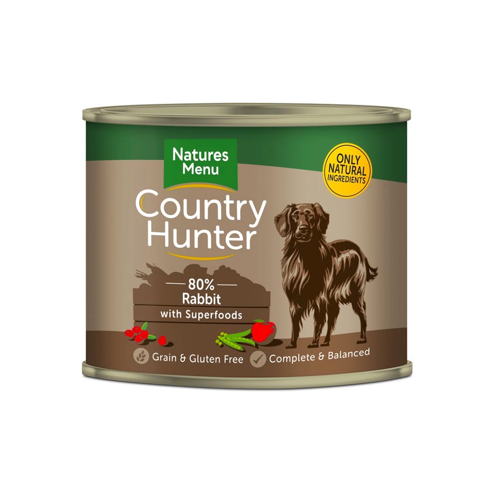 Country Hunter Rabbit Dog Cans 600g