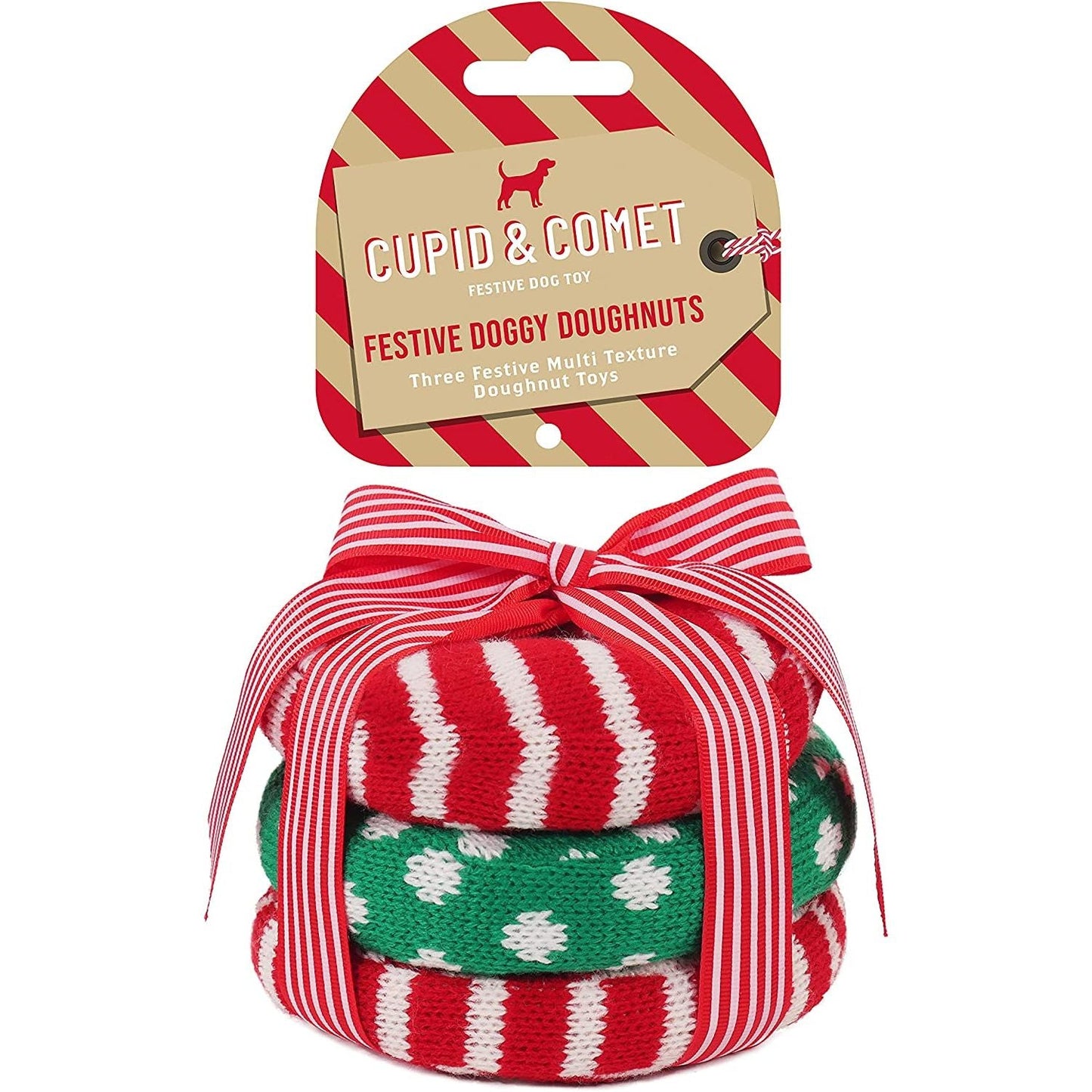 Festive Doggy Doughnuts 3 pack