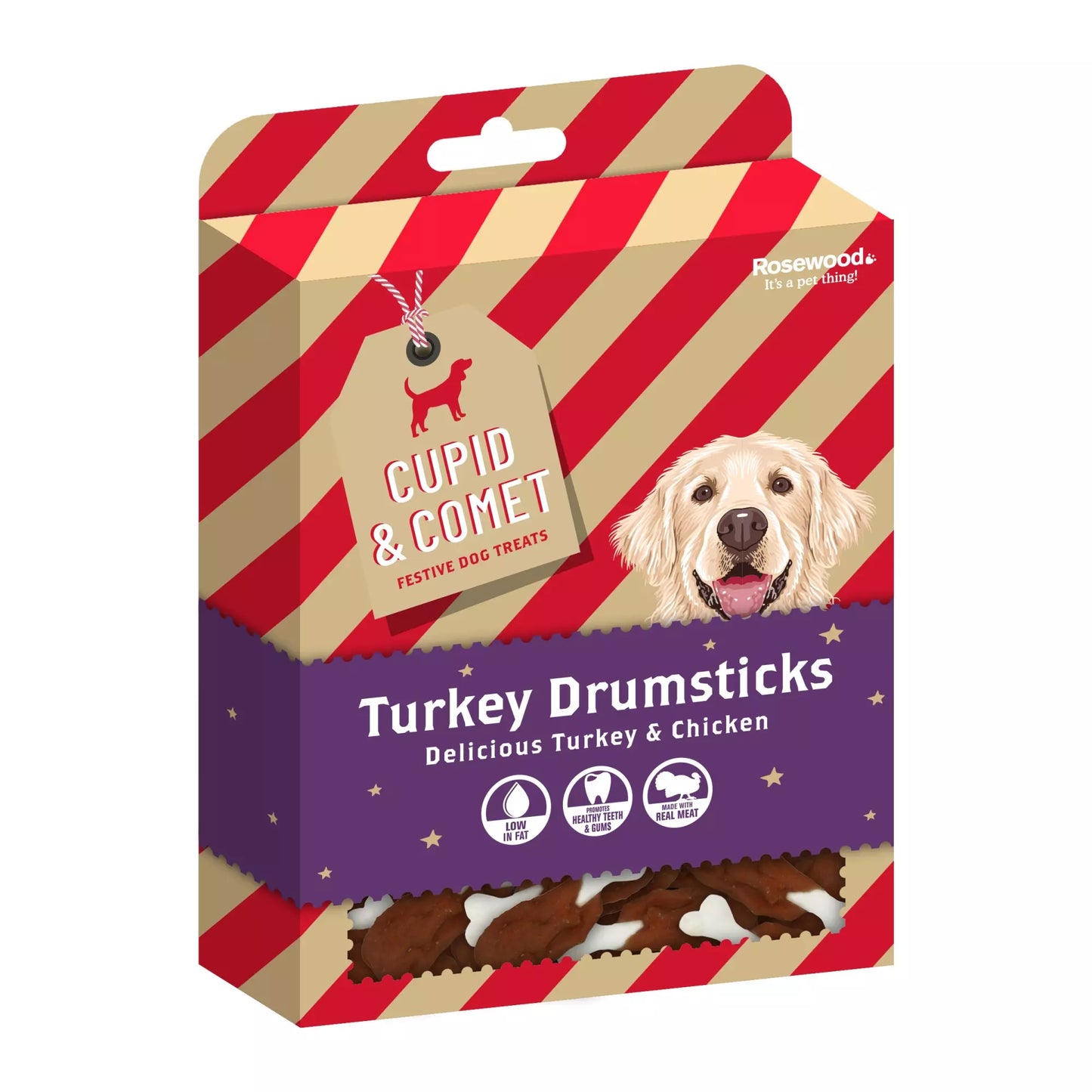 Cupid & Comet Turkey Drumsticks 160g