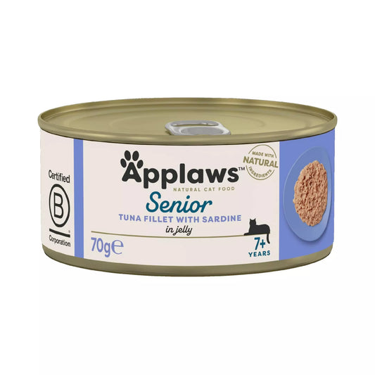 Applaws Senior Cat Tuna With Sardine In Jelly