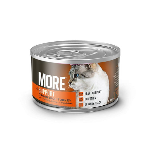 MORE Support Turkey Wet Cat Food