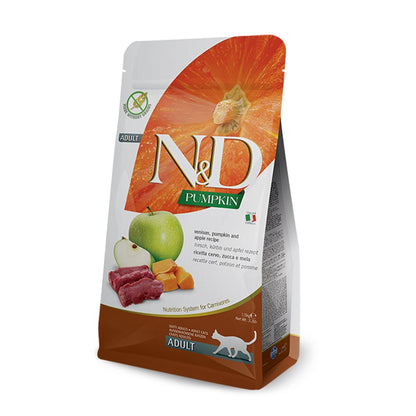 N&D Pumpkin Venison & Apple Dry Cat Food