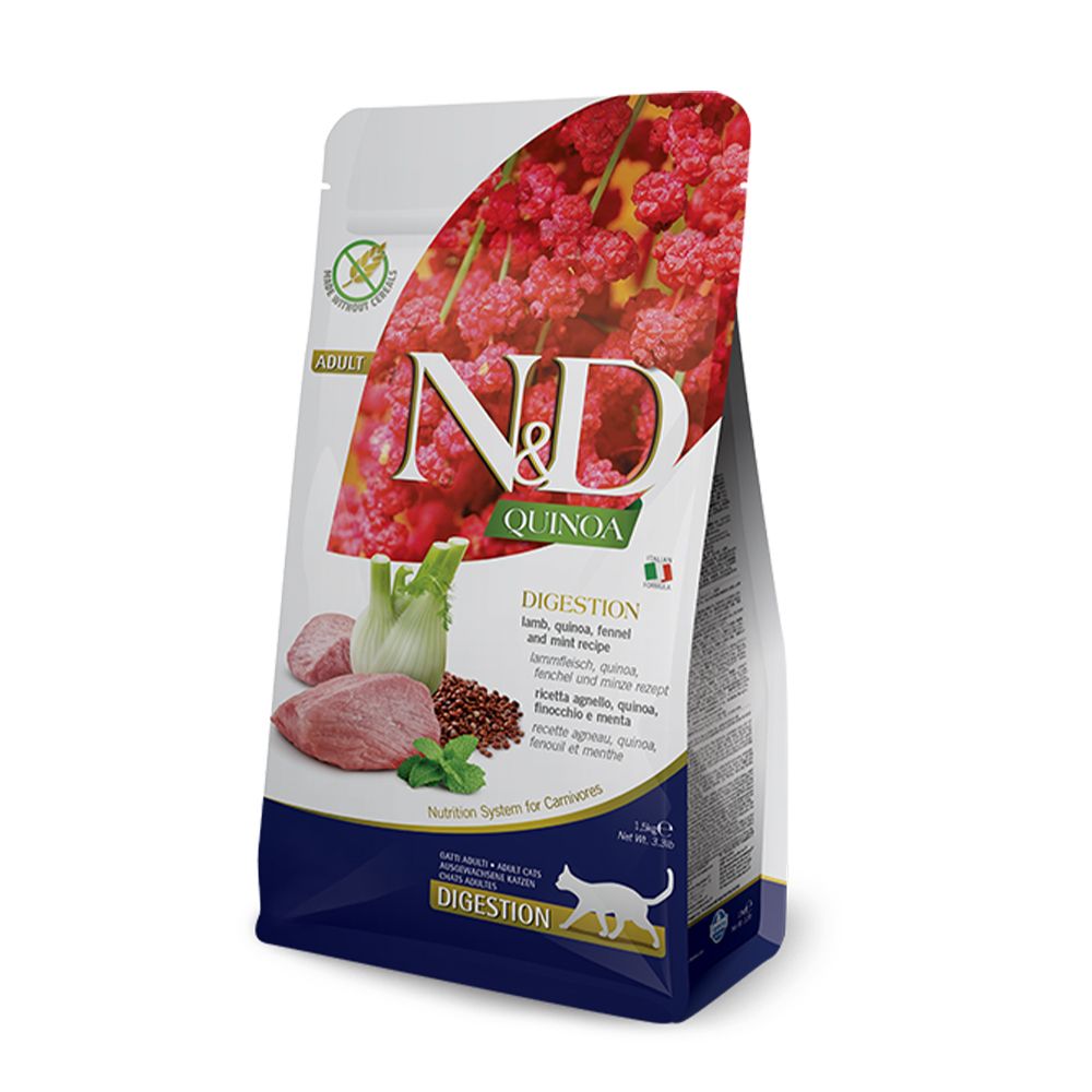 N&D Quinoa Digestion Lamb Dry Cat Food