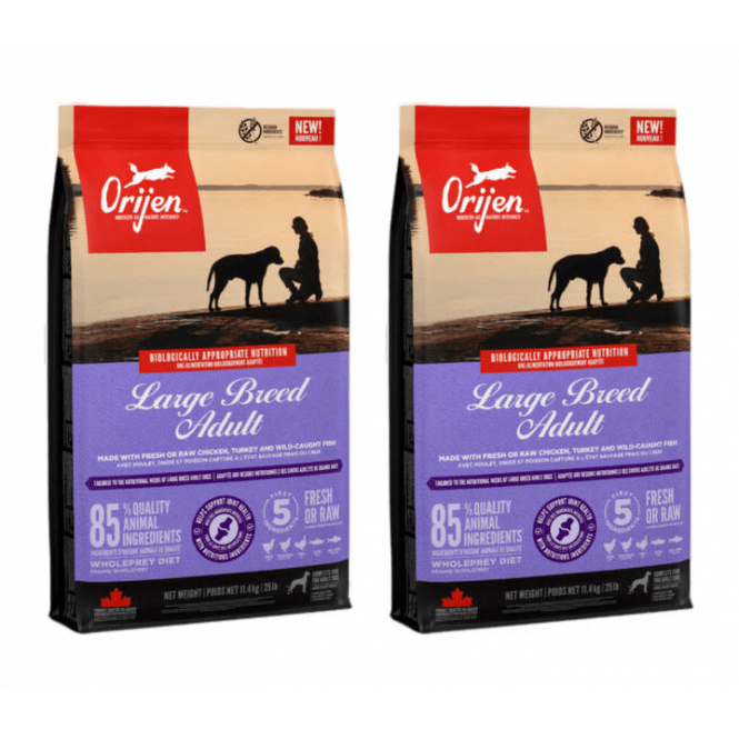 orijen dog food large breed adult double pack - Front Image