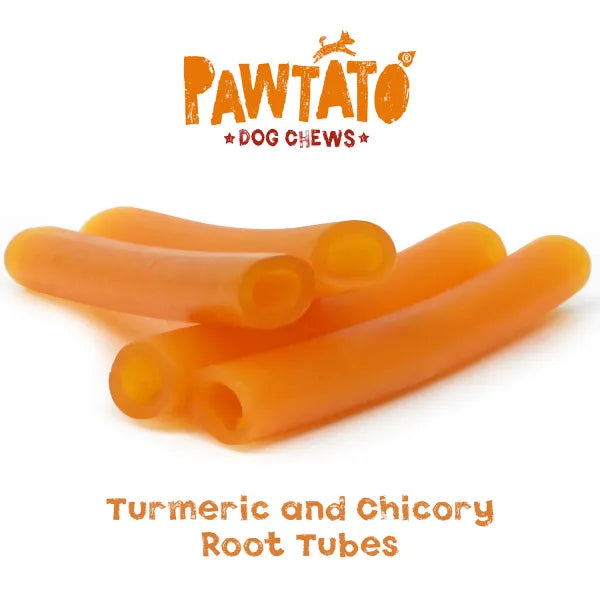 Pawtato Turmeric & Chicory Root Tubes 90g