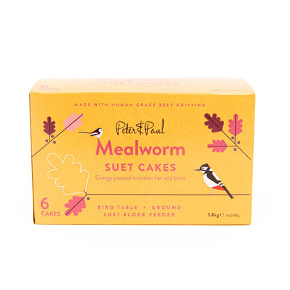 Peter&Paul Mealworm Suet Cake Bird Food