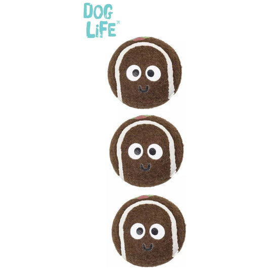 Dog Life Pudding Pals Tennis Balls