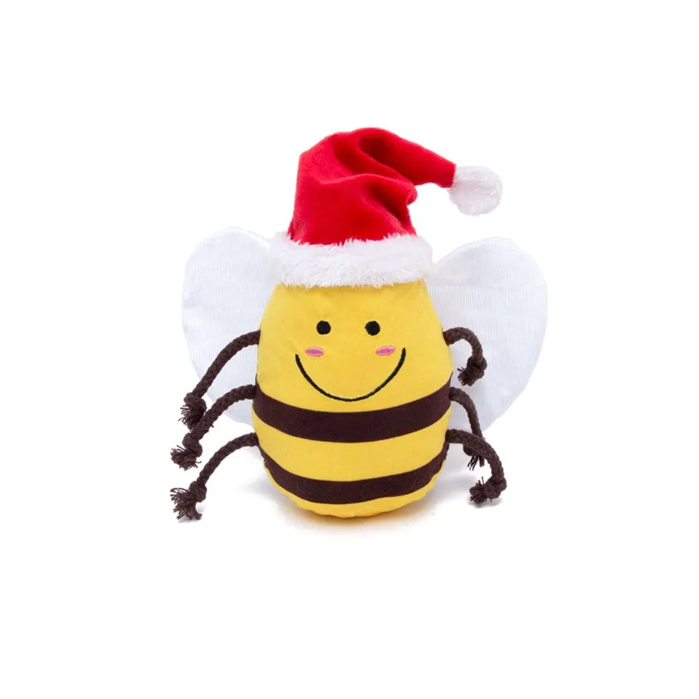 Great & Small Christmas Bee Dog Toy