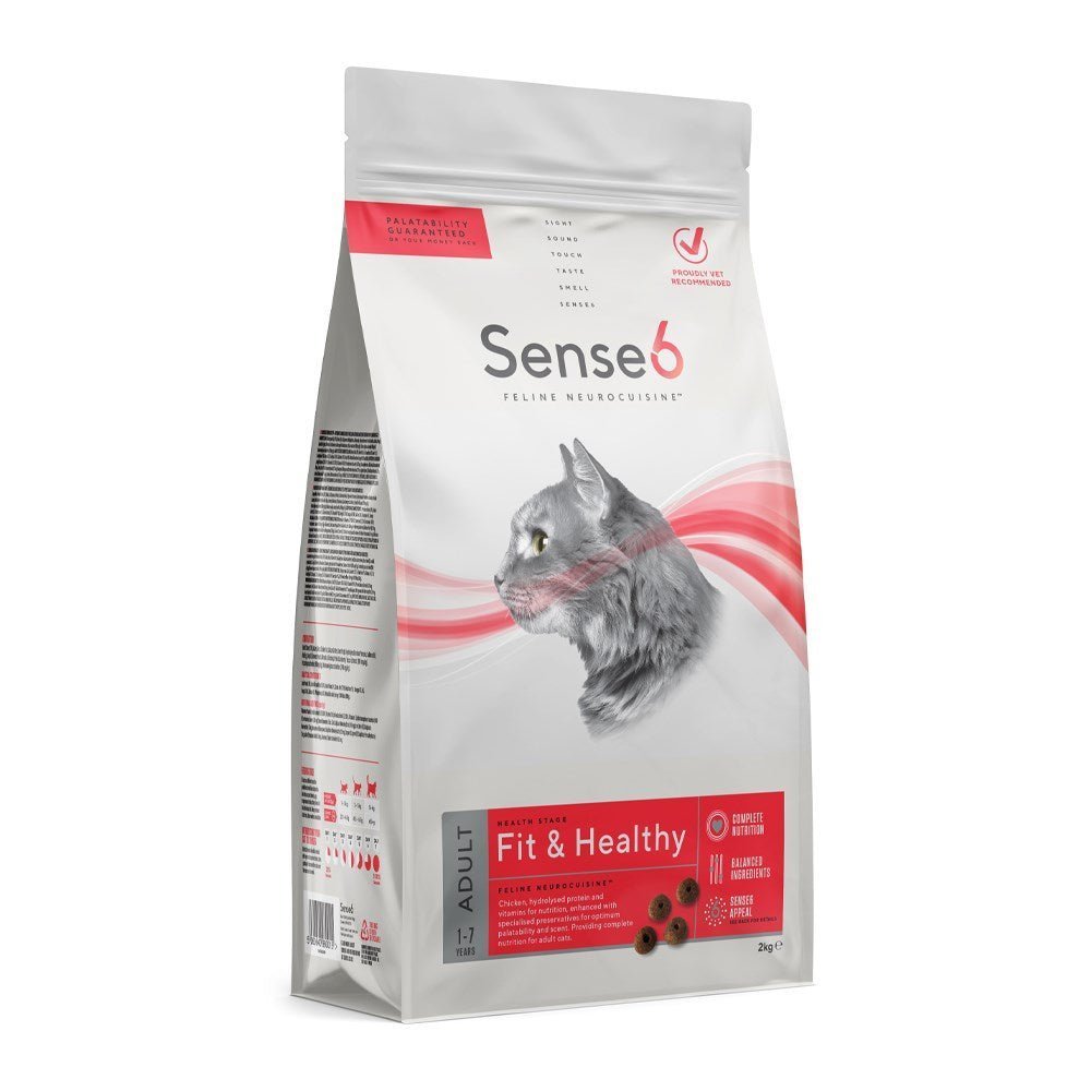 Sense6 Adult Fit & Healthy Dry Cat Food