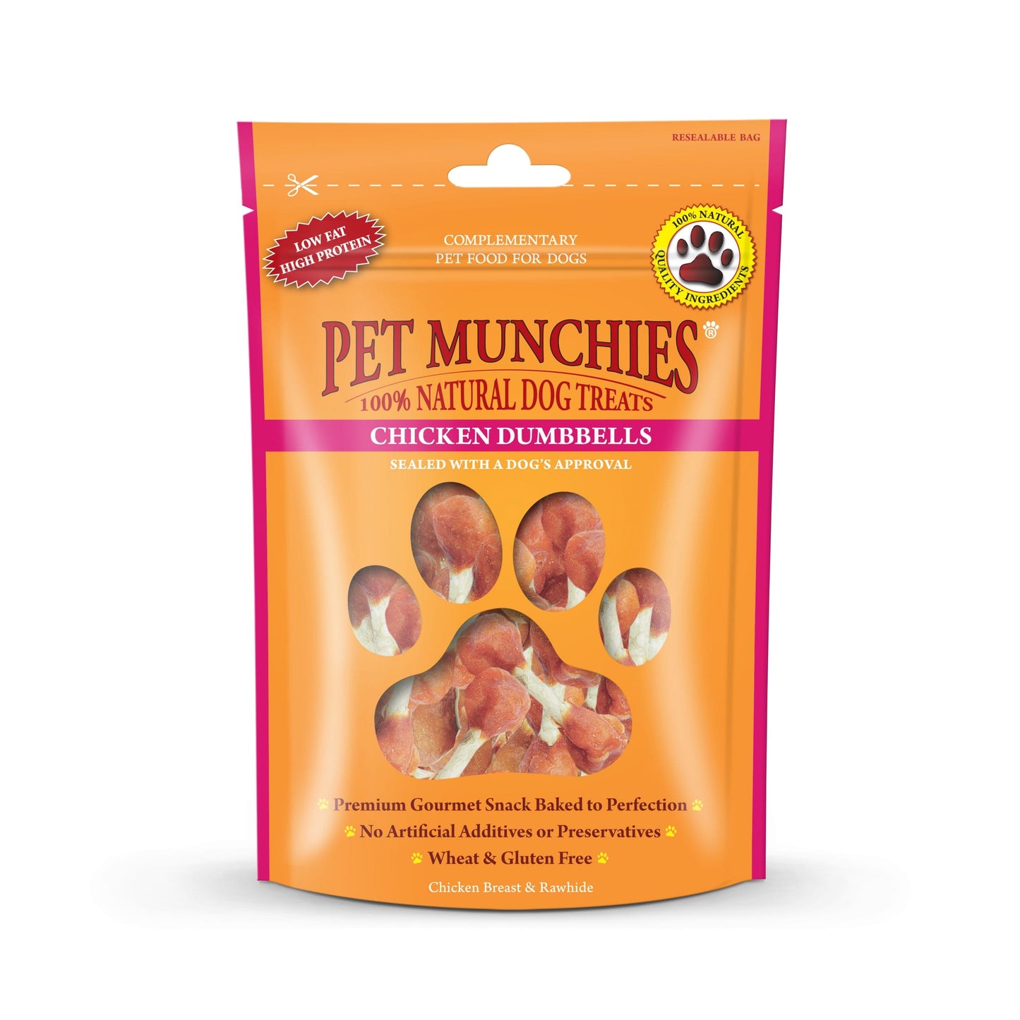 Pet Munchies Chicken Dumbbells