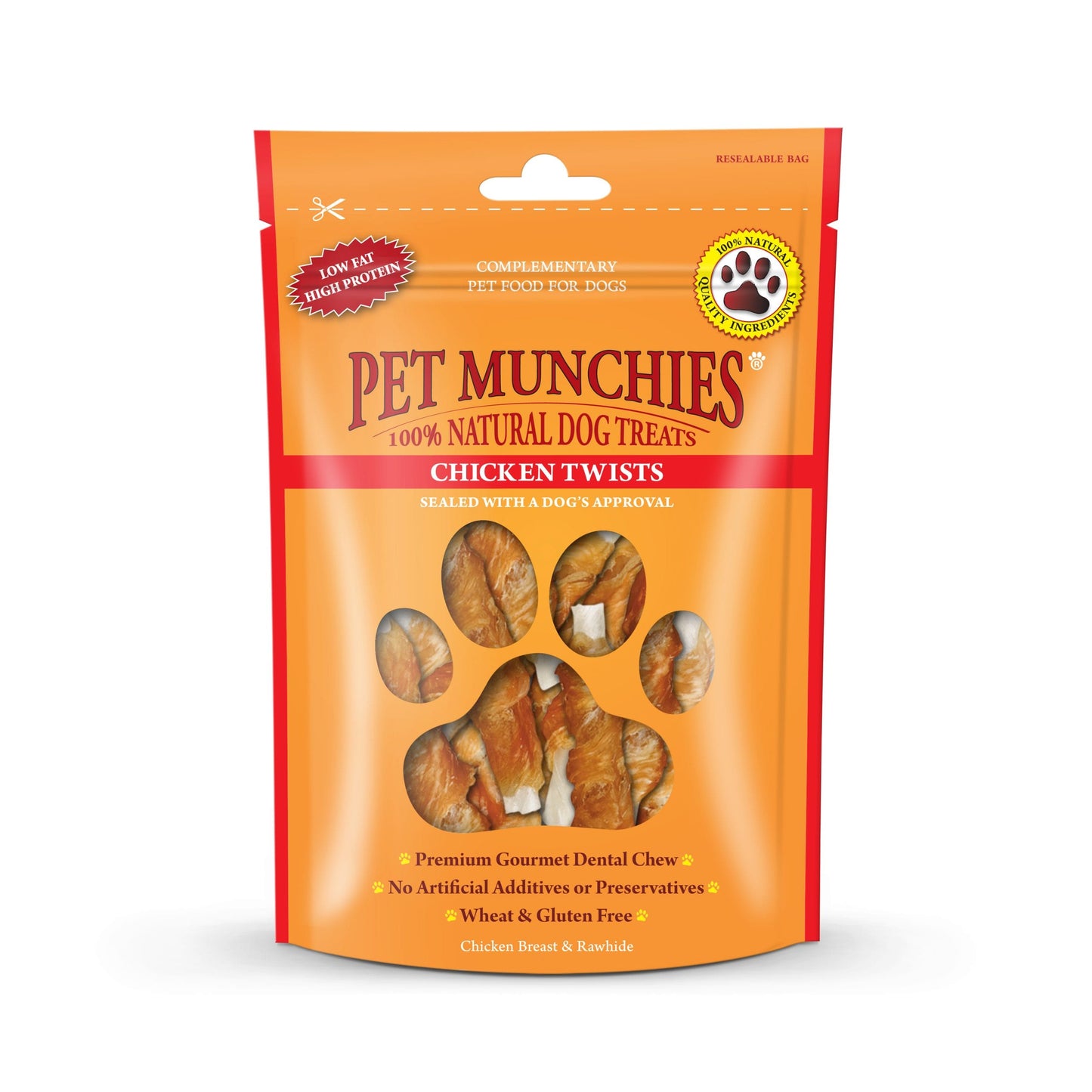 Pet Munchies Chicken Twists Dog Treat