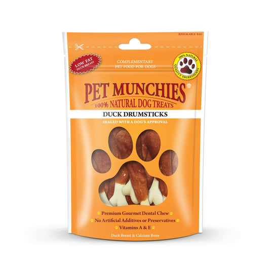 Pet Munchies Duck Drumstick Dog Treat