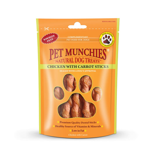 Pet Munchies Chicken And Carrot Sticks