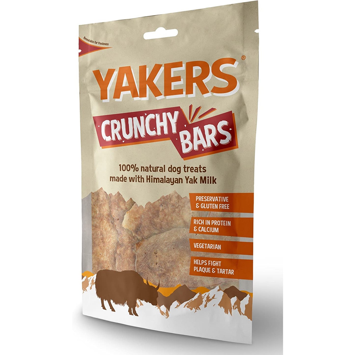 Yakers Dog Chew Crunchy Bars