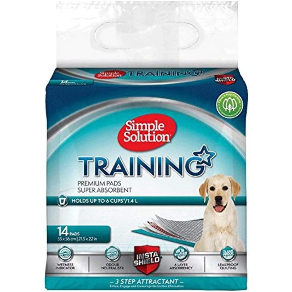 Simple Solution Puppy Training Pads - 14Pk