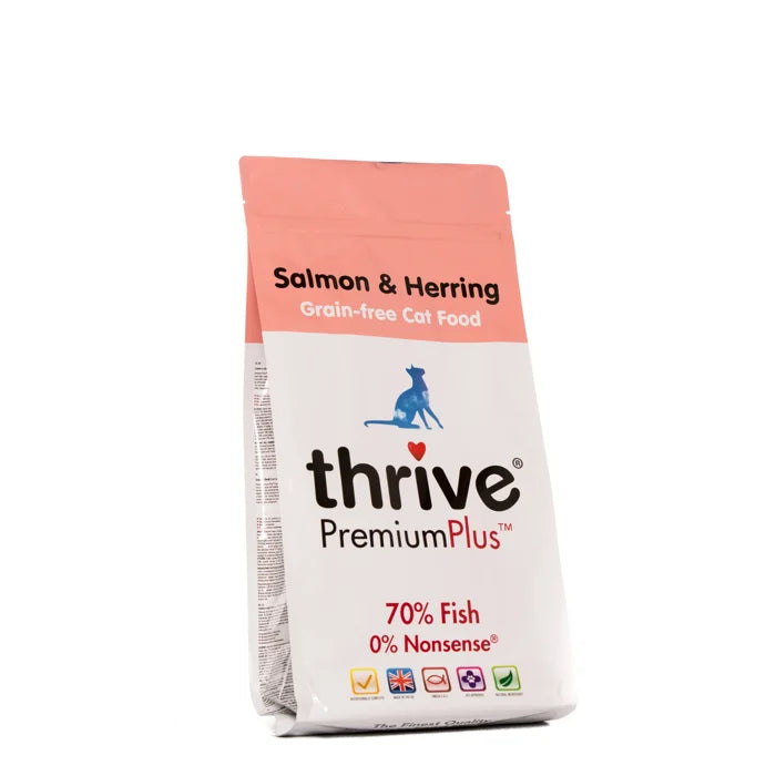 Thrive Premium Plus Salmon & Herring Dry Cat Food