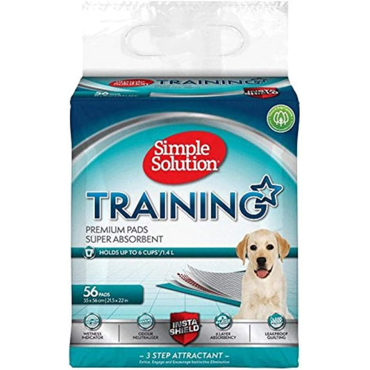 Simple Solution Puppy Training Pads - 56Pk