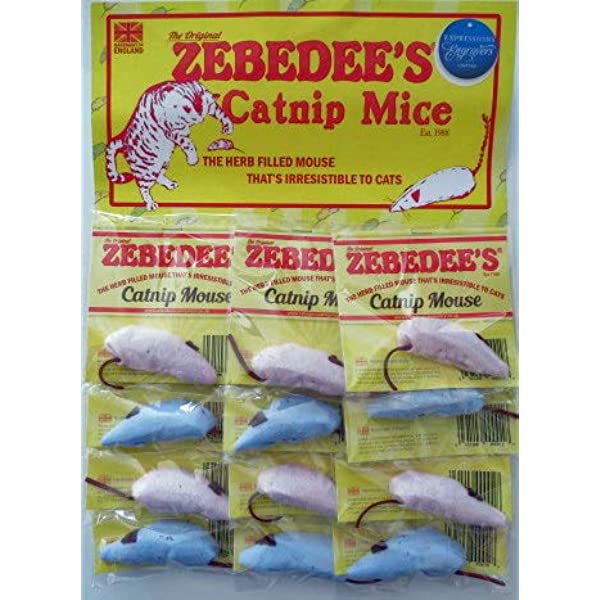 Zebedee Catnip Mouse