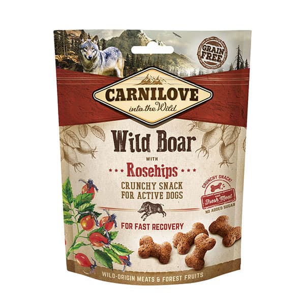 Carnilove Wild Boar with Rosehips Dog Treats