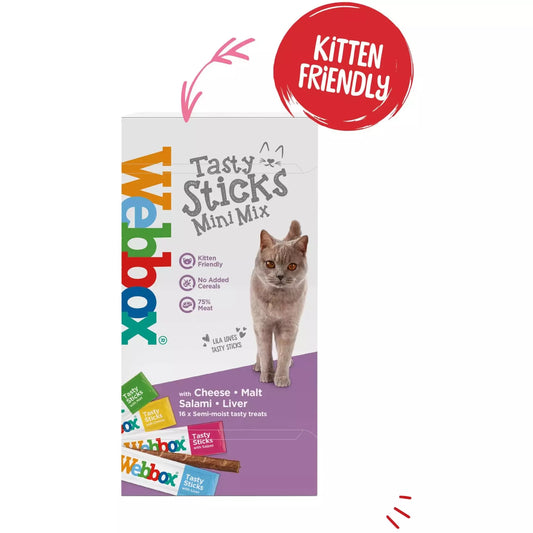 Webbox Tasty Sticks Mini Mix Cat Treats