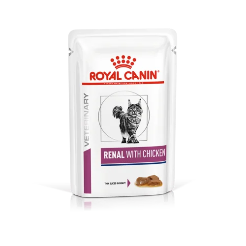 Royal Canin Renal With Chicken Thin Slices In Gravy Cat Pouches