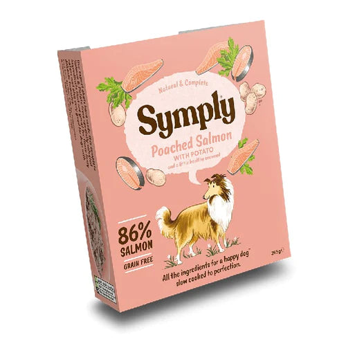 Symply Poached Salmon Wet Dog Food