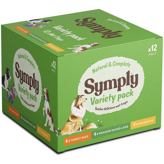 Symply Wet Dog Food Variety Pack - With Rice