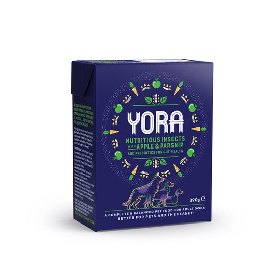 Yora Insect Food Pâté Parsnip & Apple 390g