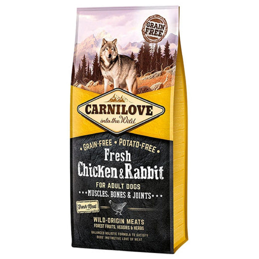 Carnilove Fresh Chicken & Rabbit Dry Dog Food